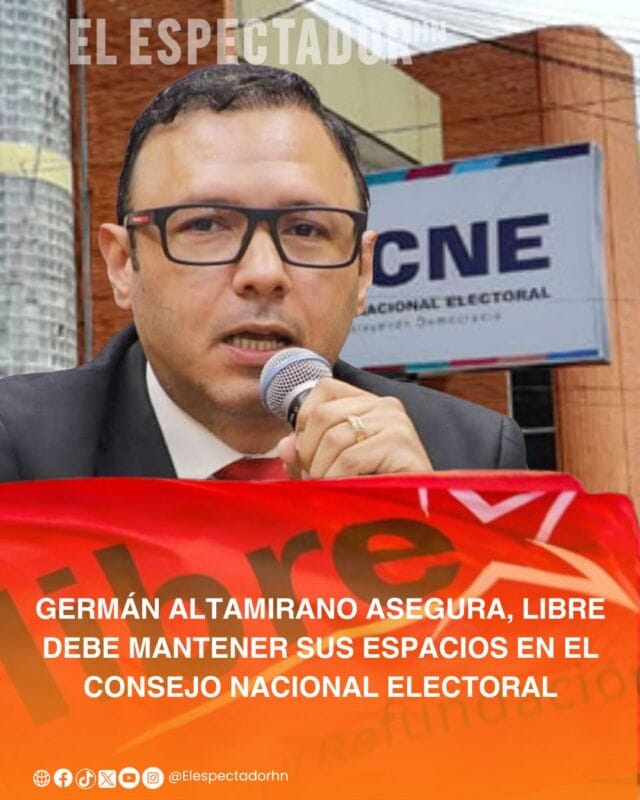 Libre mantiene negociaciones políticas para conservar representación en órgano electoral