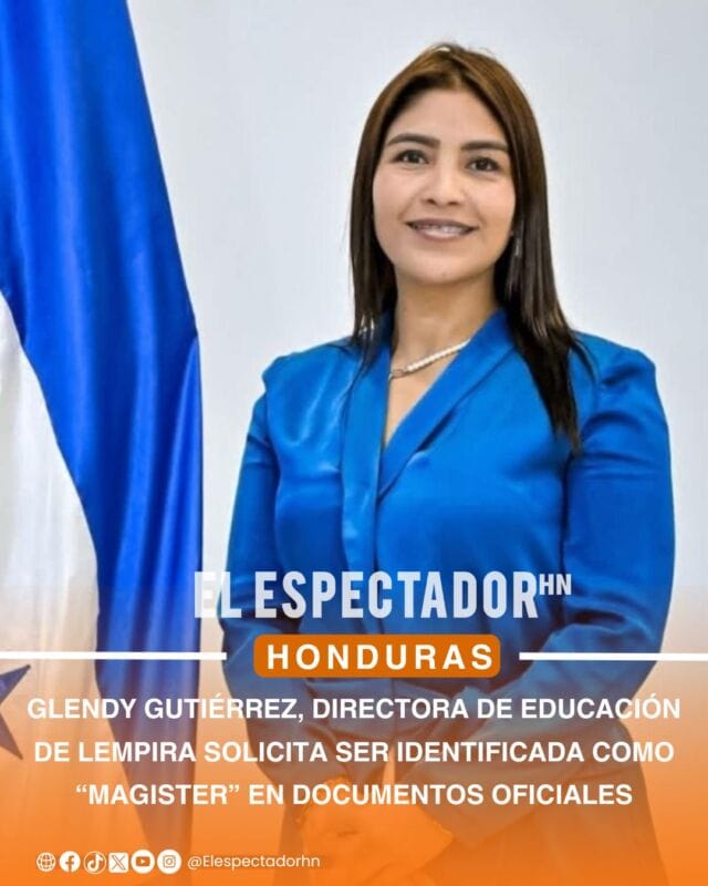 Magíster genera debate sobre uso de títulos en documentos oficiales educativos.
