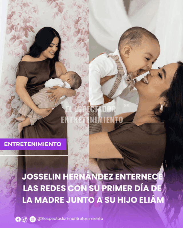 Josselin Hernández enternece las redes con su primer día de la madre junto a su hijo Eliám