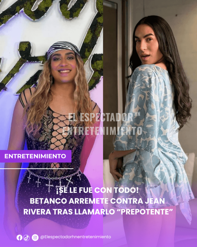Betanco arremete contra jean rivera tras llamarlo “Prepotente”