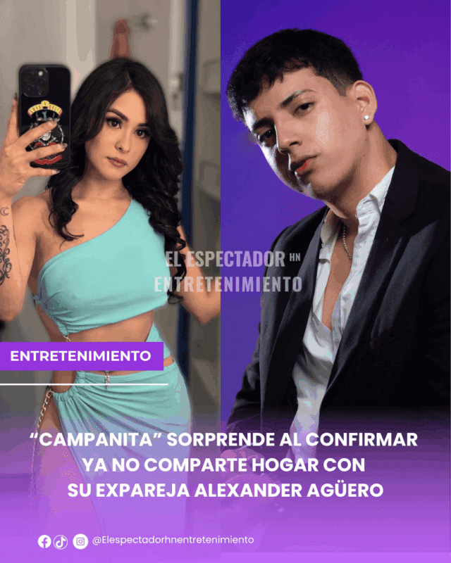 Campanita sorprende al confirmar ya no comparte hogar