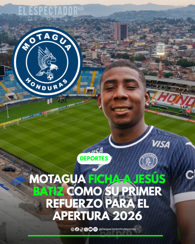 Motagua ficha a Jesús Batiz como su primer refuerzo para el apertura 2026