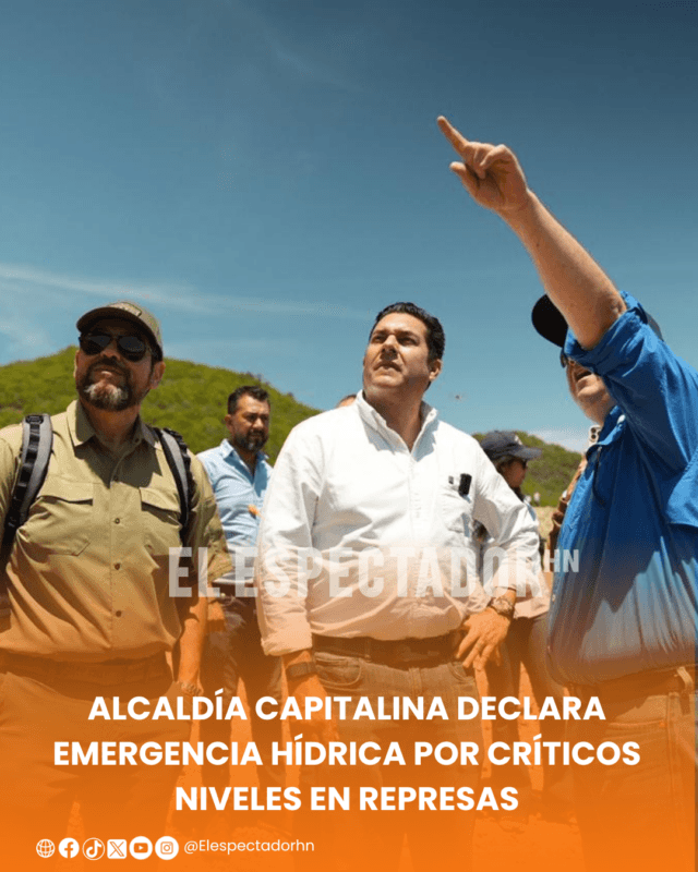 Alcaldía capitalina declara emergencia hídrica por críticos niveles en represas