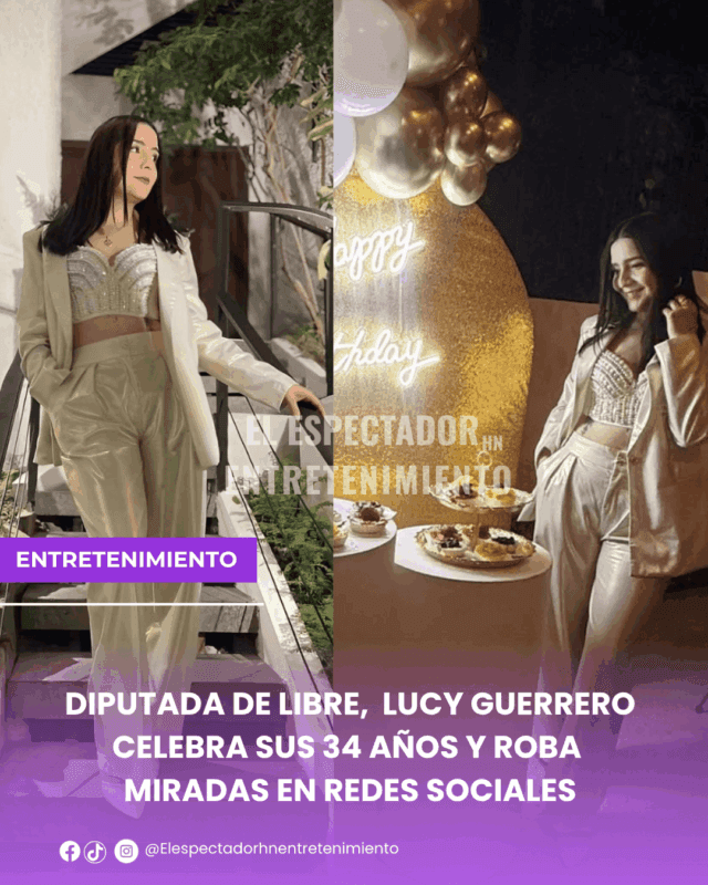 Lucy Guerrero celebra sus 34 años y roba miradas en redes sociales