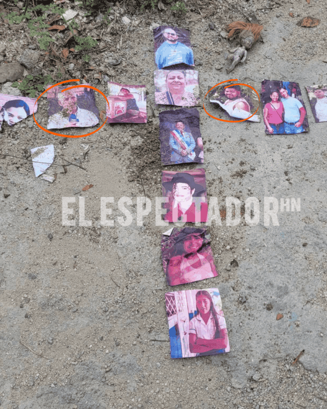 Hallan cruz con fotos del presidente Asfura y “La more” en cementerio de El Paraíso