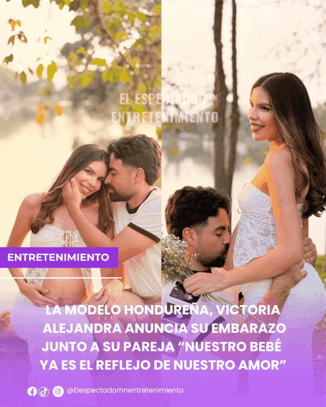 Victoria Alejandra anuncia su embarazo junto a su pareja 