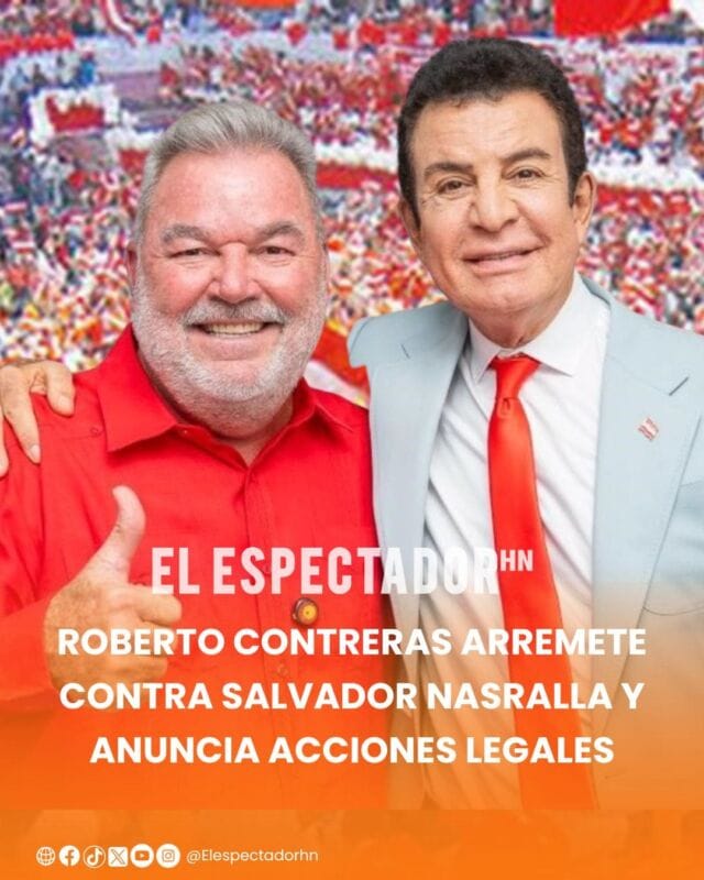 Roberto Contreras asegura que las acusaciones deberán ser demostradas ante el Ministerio Público