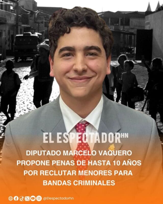Partido Libertad y Refundación (Libre), Marcelo Vaquero, presentó una iniciativa de ley
