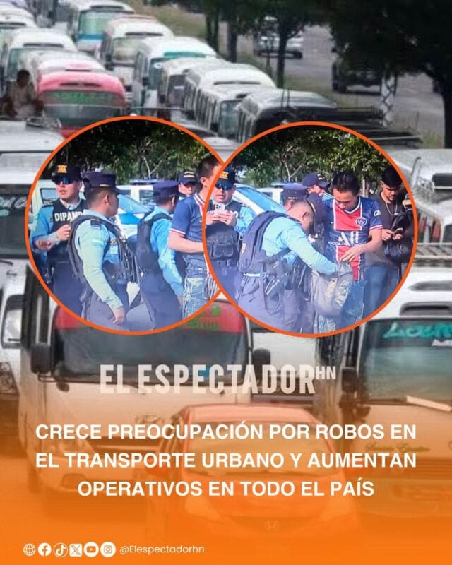Policía Nacional de Honduras anunció una serie de operativos a nivel nacional para combatir los asaltos y hechos delictivos 