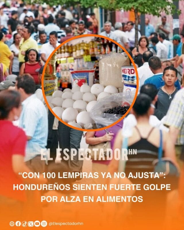 La inflación continúa golpeando el bolsillo de miles de familias hondureñas