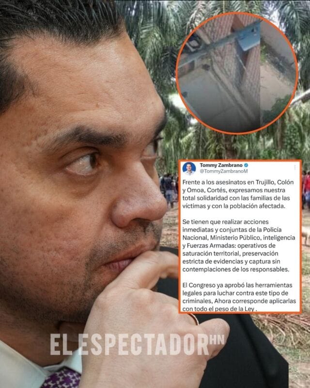 Tomás Zambrano insiste en una acción estatal contundente frente a la crisis de seguridad nacional y el avance de la criminalidad.