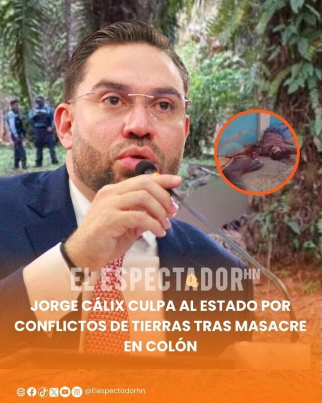 Jorge Calix reacciona a muertes violentas 
