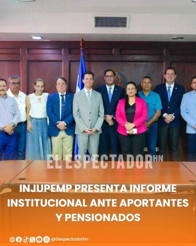 INJUPEMP presenta informe institucional ante aportantes y pensionados