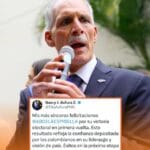 Nasry Asfura felicita a Abelardo de la Espriella tras victoria en primera vuelta en Colombia