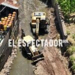 AMDC interviene seis quebradas en Tegucigalpa con dragado y limpieza para reducir inundaciones