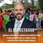 Aníbal Ehrler acuerda reunión con pobladores de La Tigra tras protestas por carreteras