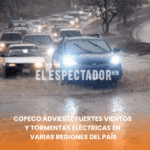 COPECO advierte fuertes vientos y tormentas eléctricas en varias regiones del país