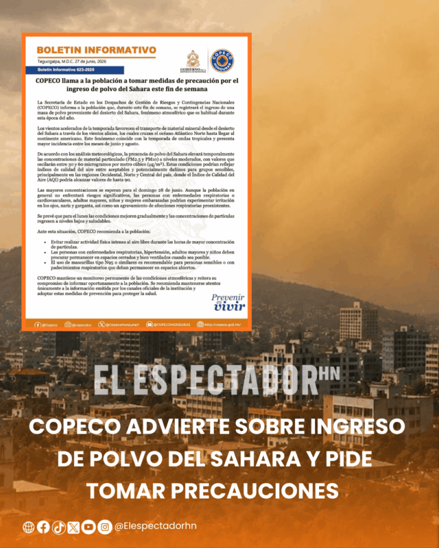 Polvo del Sahara