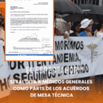 SESAL cita a médicos generales como parte de los acuerdos de mesa técnica