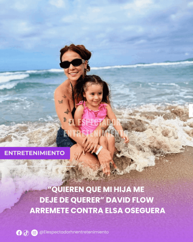 David Flow arremete contra Elsa Oseguera