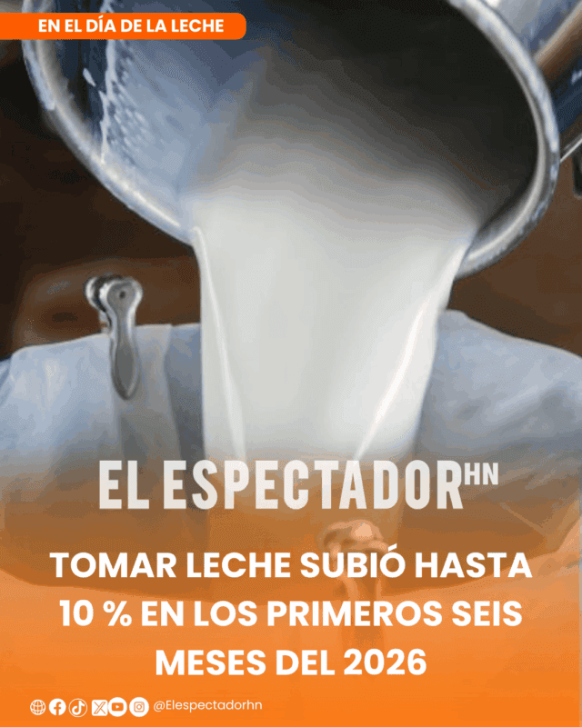 Tomar leche subió hasta 10 % en los primeros seis meses del 2026