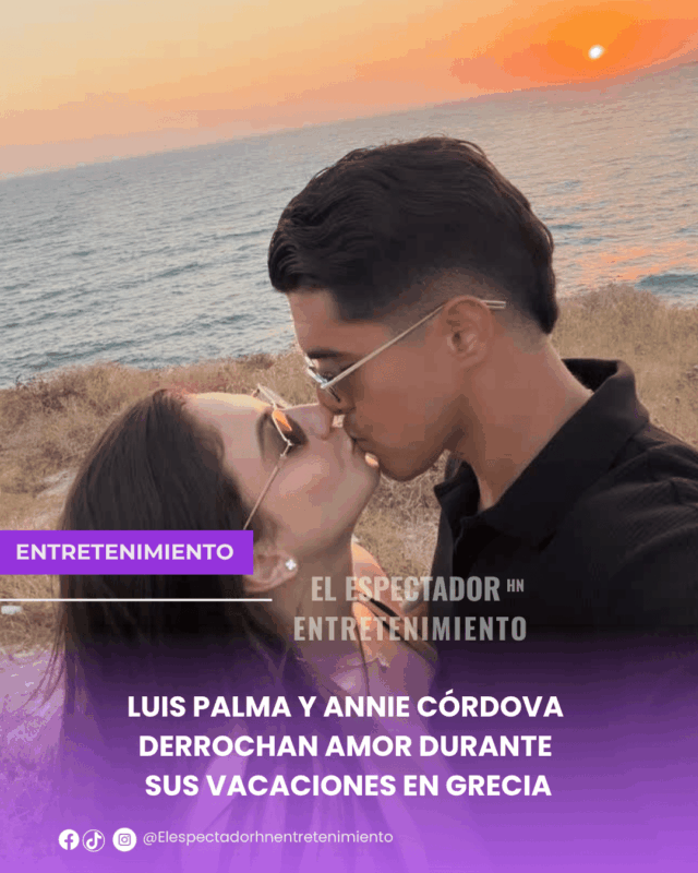 Luis Palma y Annie Córdova derrochan amor durante sus vacaciones en Grecia