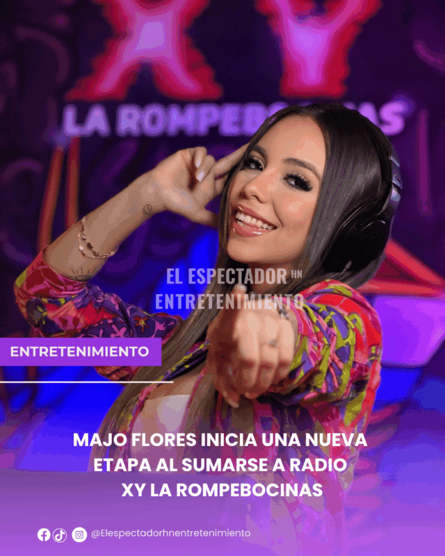 Majo Flores inicia una nueva etapa al sumarse a Radio XY La Rompebocinas