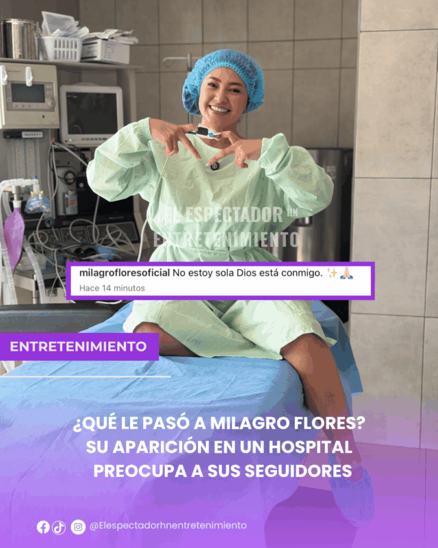¿Qué le pasó a Milagro Flores? Su aparición en un hospital preocupa a sus seguidores