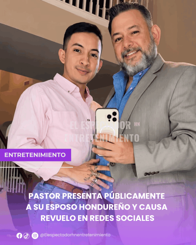 Pastor presenta públicamente a su esposo hondureño y causa revuelo en redes sociales