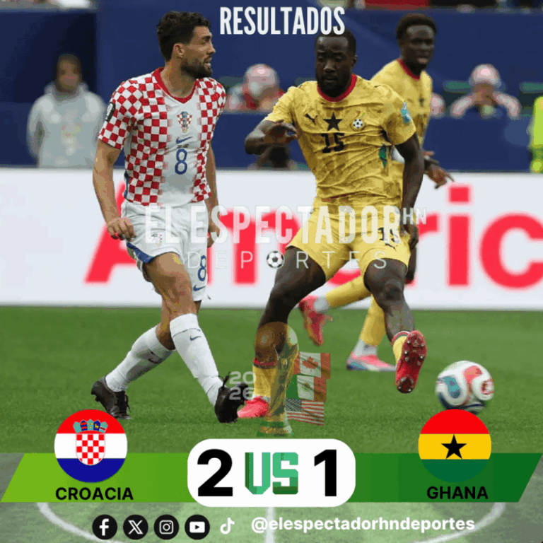 Croacia remonta y supera a Ghana en el Grupo L del Mundial