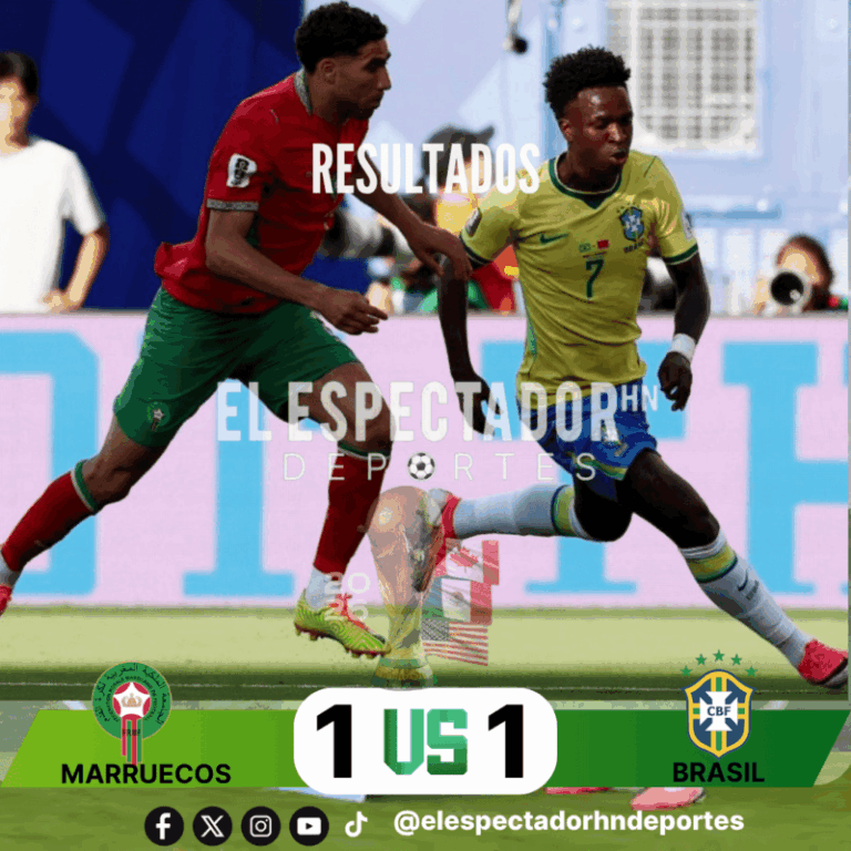 Brasil y Marruecos protagonizan vibrante empate en su debut mundialista