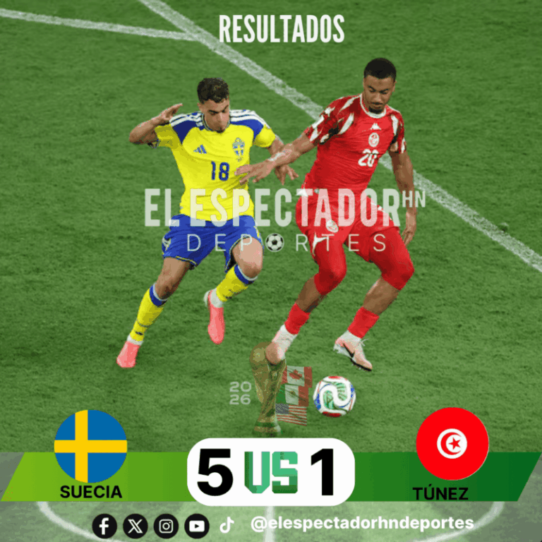 Suecia arranca con fuerza y se impone a Túnez
