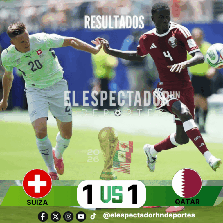 Suiza y Qatar reparten puntos en su debut del Mundial 2026