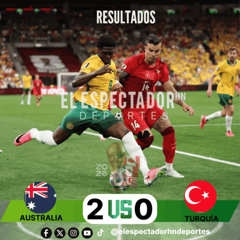 Australia inicia con triunfo tras superar 2-0 a Turquía