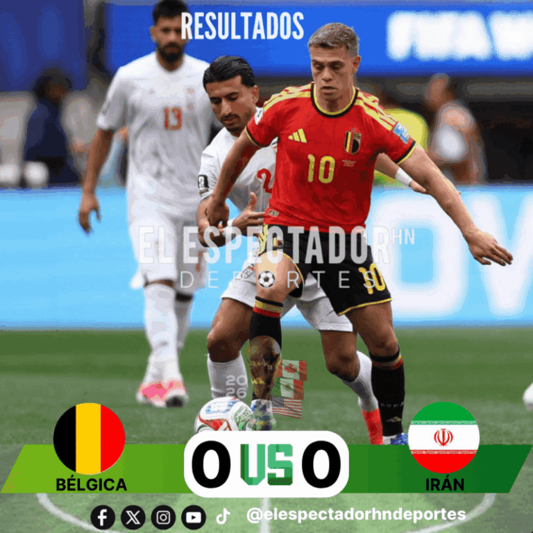 Bélgica e Irán dejaron escapar el triunfo tras empatar sin goles