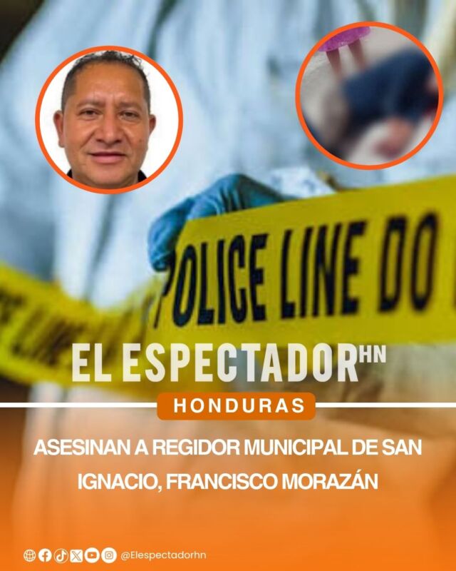 Regidor municipal fue asesinado y autoridades buscan responsables.