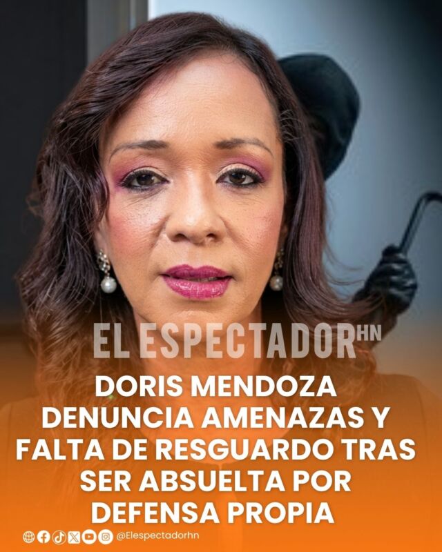 Doris Mendoza Defensa propia requiere protección para ciudadanos ante amenazas.