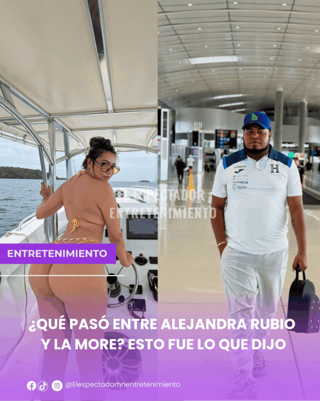 ¿Qué pasó entre Alejandra Rubio y La More? Esto fue lo que reveló