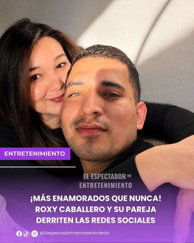 ¡Más enamorados que nunca! Roxy Caballero y su pareja derriten las redes sociales