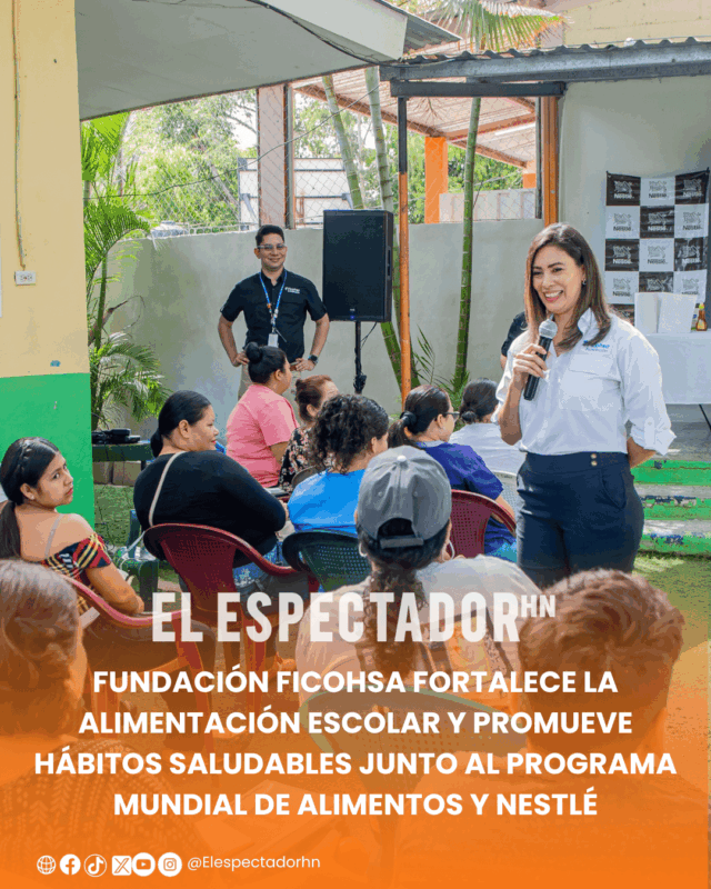 Fundación Ficohsa fortalece la alimentación escolar y promueve hábitos saludables junto al Programa Mundial de Alimentos y Nestlé