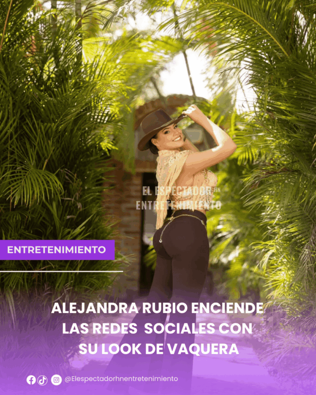 Alejandra Rubio enciende las redes sociales con su look de vaquera