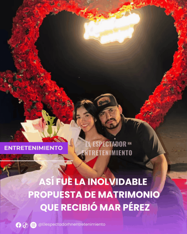 Así fue la inolvidable propuesta de matrimonio que recibió Mar Pérez