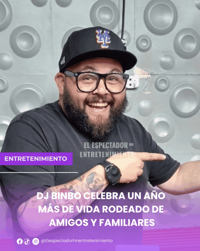 DJ Binbo celebra un año más de vida rodeado de amigos y familiares
