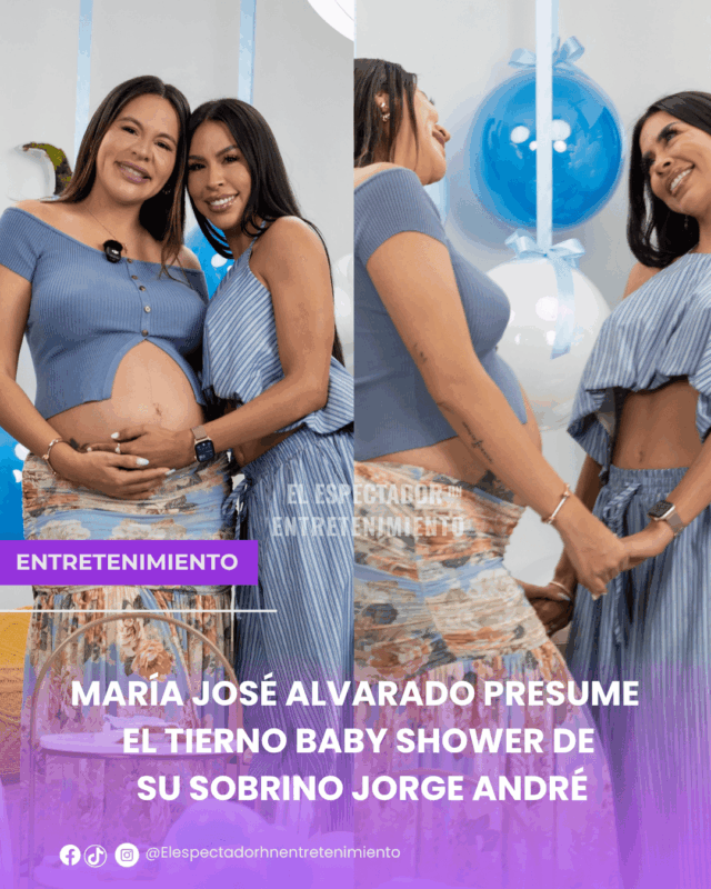María José Alvarado presume el tierno baby shower de su sobrino Jorge André