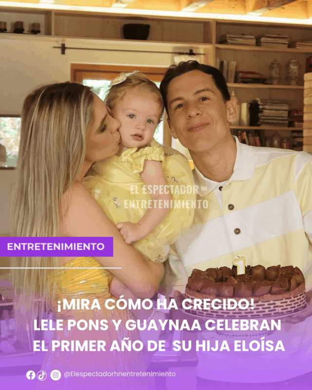 Lele Pons y Guaynaa celebran el primer año de Eloísa