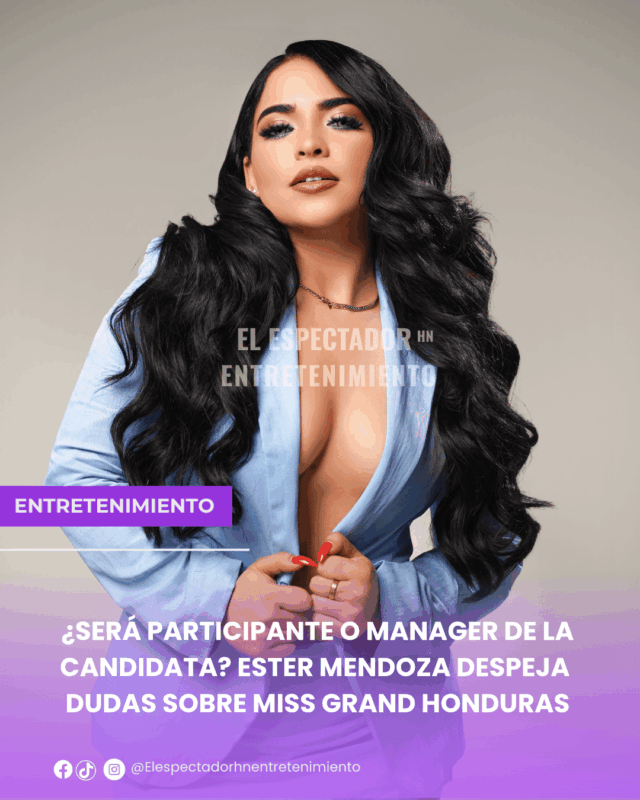 ESTER MENDOZA- EL ESPECTADORHN ESTER MENDOZA- EL ESPECTADORHN