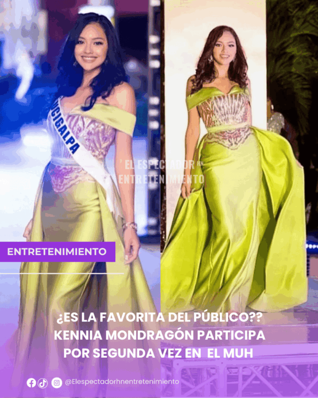 Kennia Mondragón participa por segunda vez en Miss Universo Honduras
