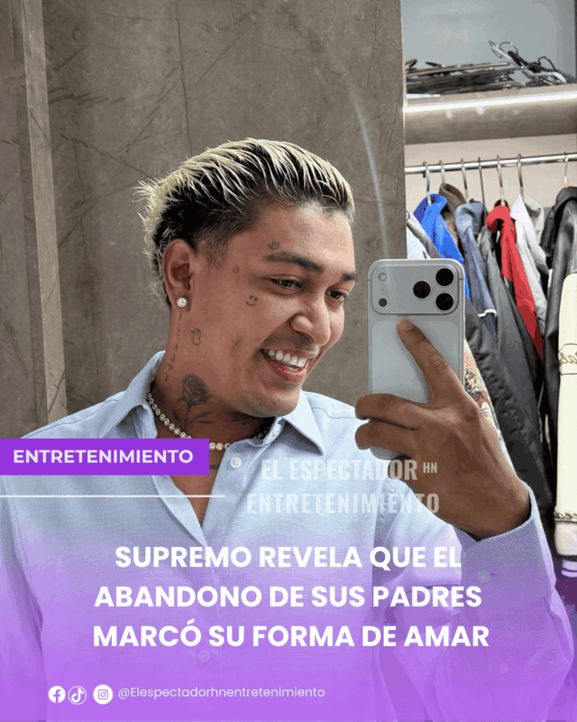Supremo revela que el abandono de sus padres marcó su forma de amar