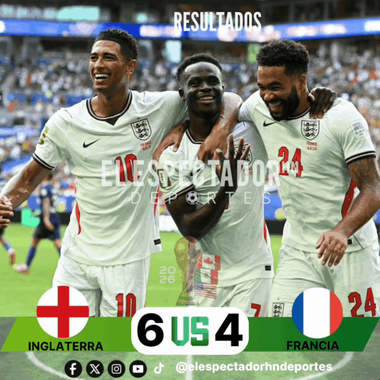 Inglaterra derrota a Francia y se queda con el tercer lugar del Mundial 2026
