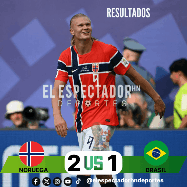 Noruega elimina a Brasil 2-1 y avanza a cuartos de final